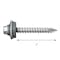 Ez Glaze 2.16 in. x 1.92 in. Wood Screw with 19mm EPDM Washer 25-Pack 9023594 - alternate 3